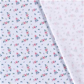 POPLIN MILLE FLEUR 1 ROSES