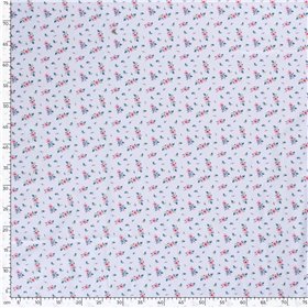POPLIN MILLE FLEUR 1 ROSES