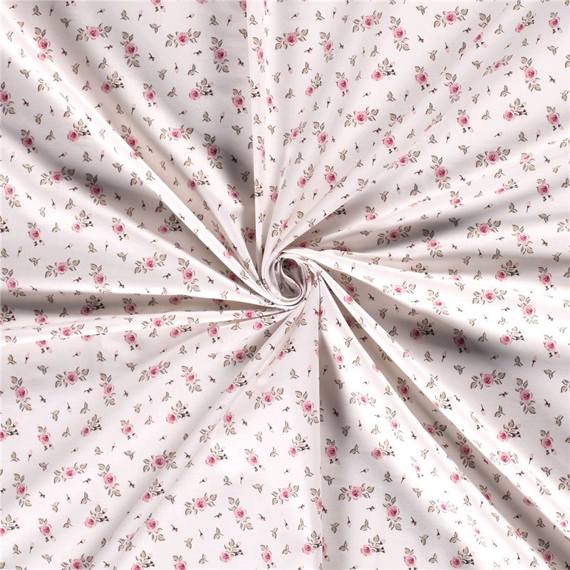 POPLIN MILLE FLEUR 1 ROSES