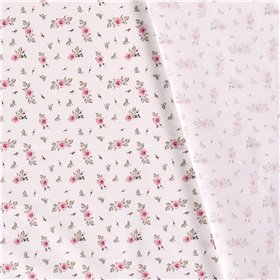 POPLIN MILLE FLEUR 1 ROSES