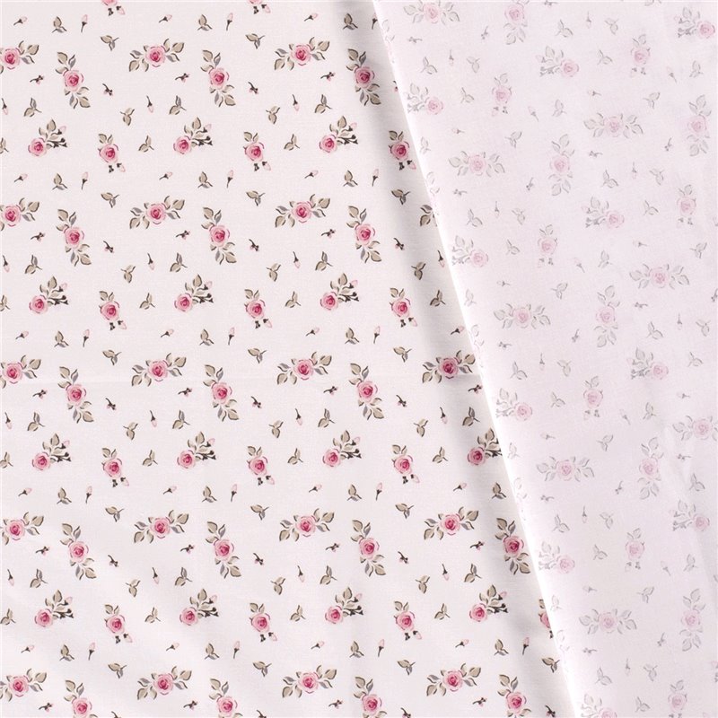 POPLIN MILLE FLEUR 1 ROSES