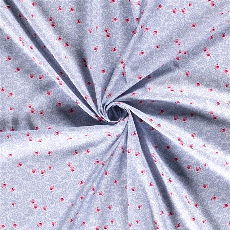 POPLIN MILLE FLEUR 1 LACE