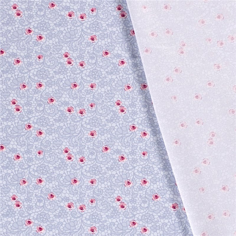 POPLIN MILLE FLEUR 1 LACE