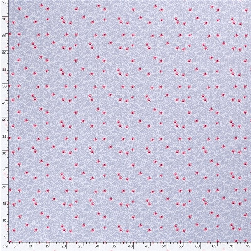 POPLIN MILLE FLEUR 1 LACE