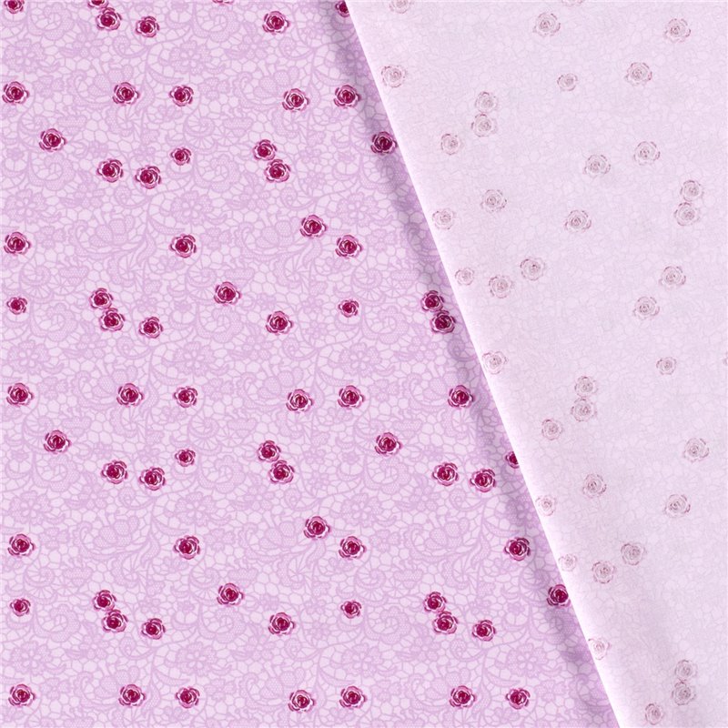 POPLIN MILLE FLEUR 1 LACE