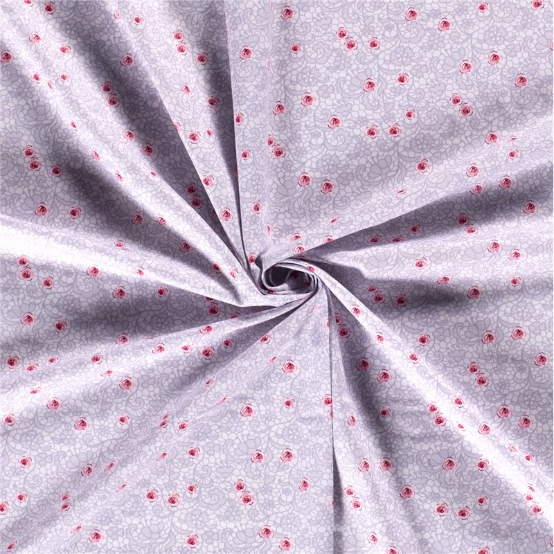 POPLIN MILLE FLEUR 1 LACE