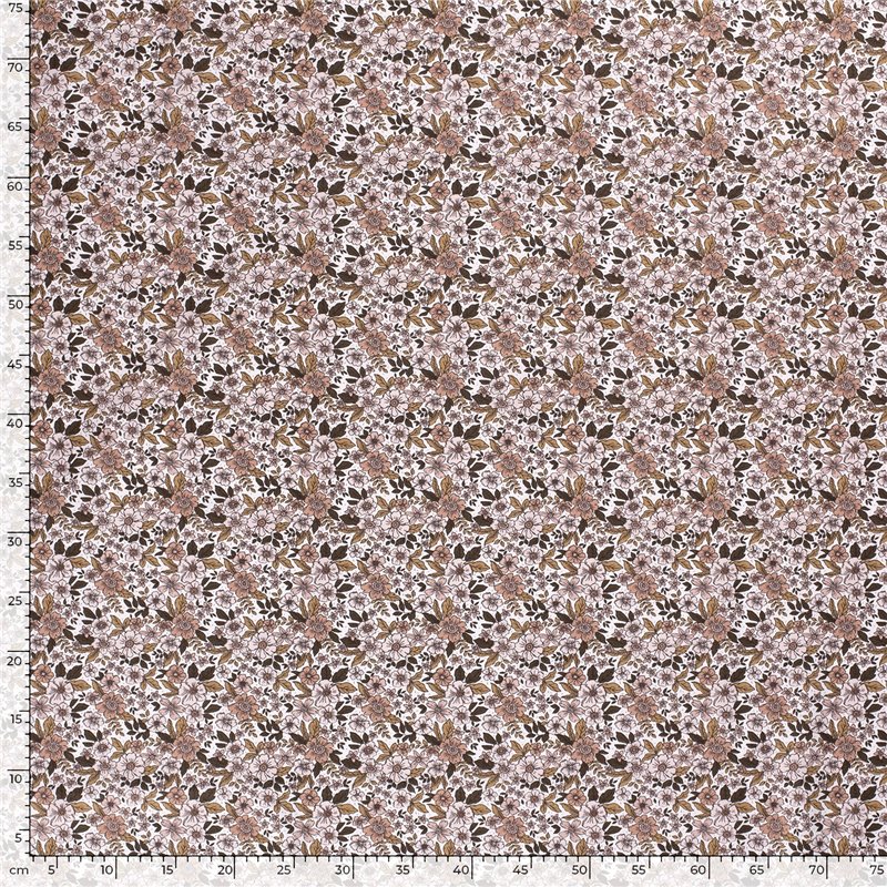 POPLIN MILLE FLEUR 2 FLOWERS