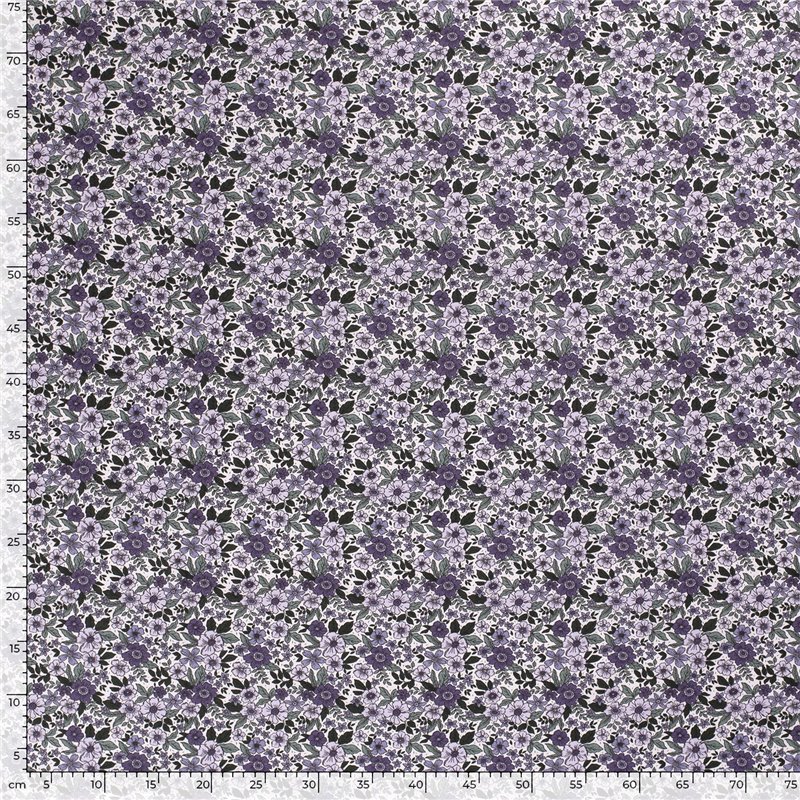 POPLIN MILLE FLEUR 2 FLOWERS