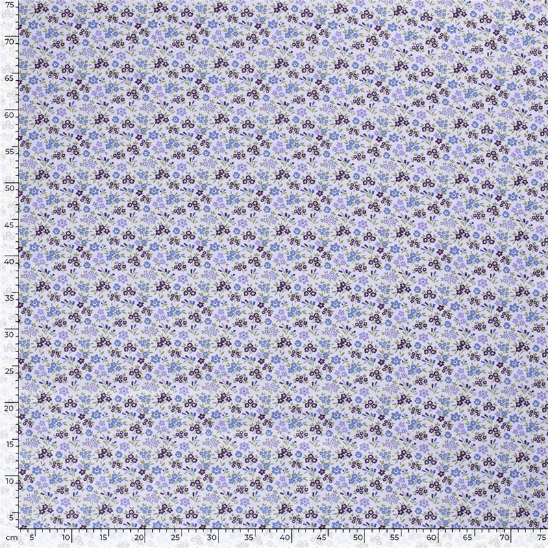 POPLIN MILLE FLEUR 3 FLOWERS