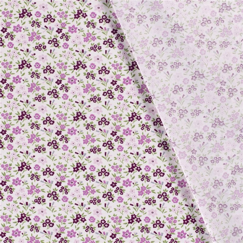 POPLIN MILLE FLEUR 3 FLOWERS