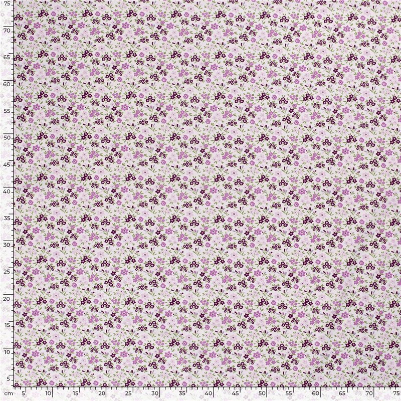 POPLIN MILLE FLEUR 3 FLOWERS