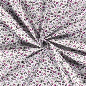 POPLIN MILLE FLEUR 3 FLOWERS