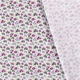 POPLIN MILLE FLEUR 3 FLOWERS