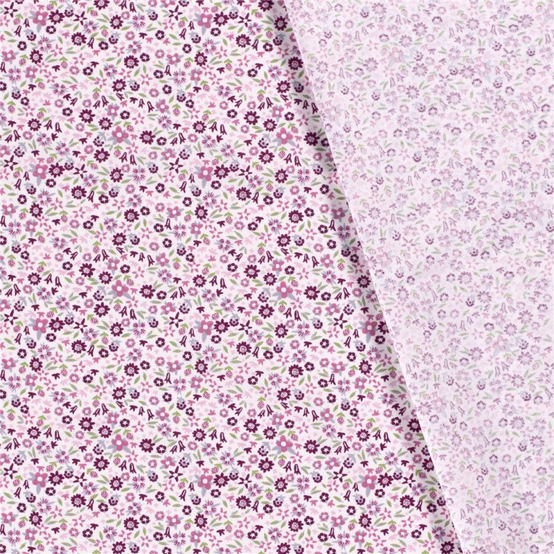 POPLIN MILLE FLEUR 3 FLOWERS