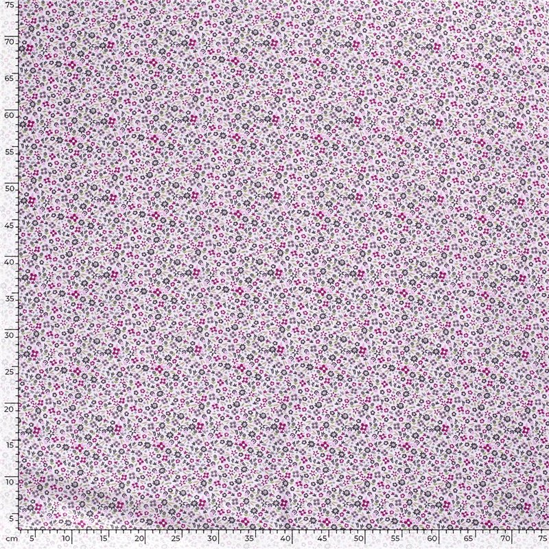 POPLIN MILLE FLEUR 3 FLOWERS