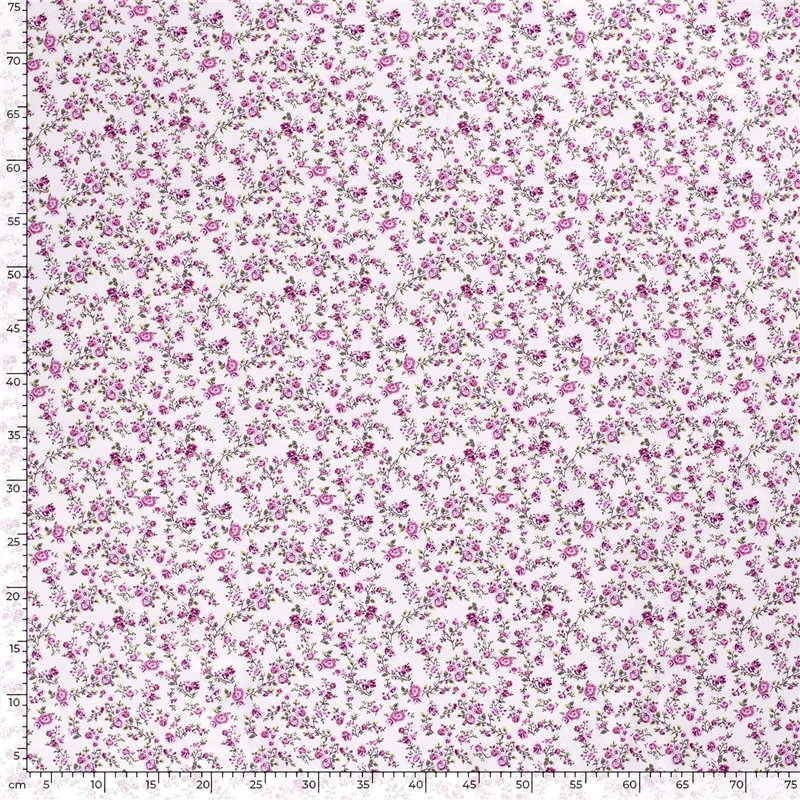 POPLIN MILLE FLEUR 4 FLOWERS