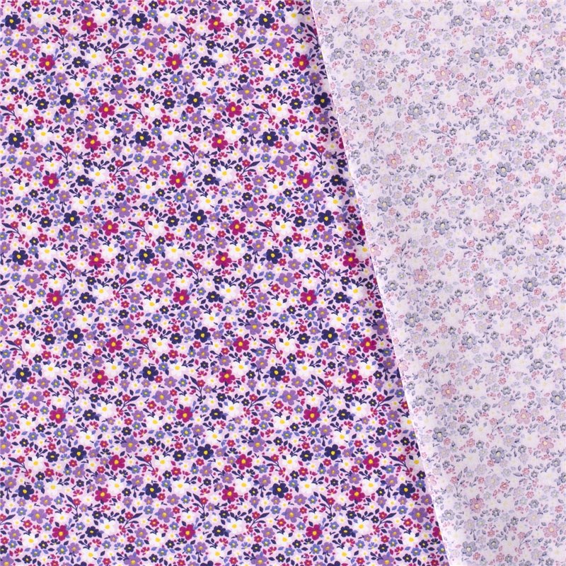 POPLIN MILLE FLEUR 5 FLOWERS