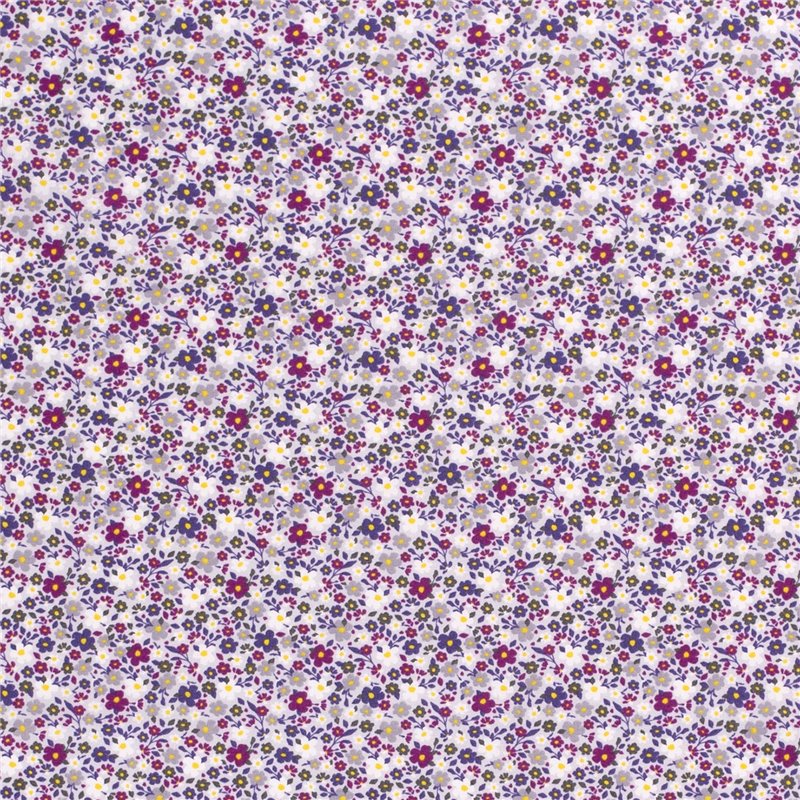 POPLIN MILLE FLEUR 5 FLOWERS