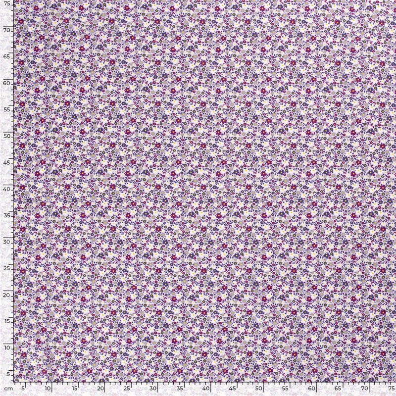 POPLIN MILLE FLEUR 5 FLOWERS