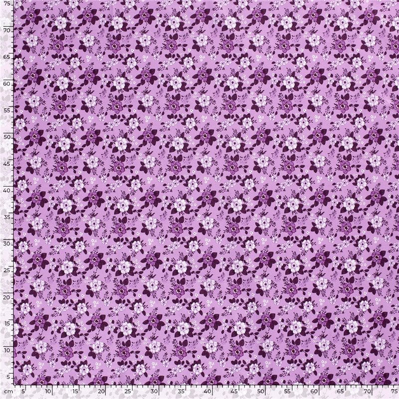POPLIN MILLE FLEUR 6 FLOWERS