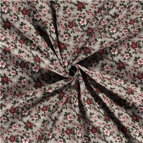 POPLIN MILLE FLEUR 6 FLOWERS