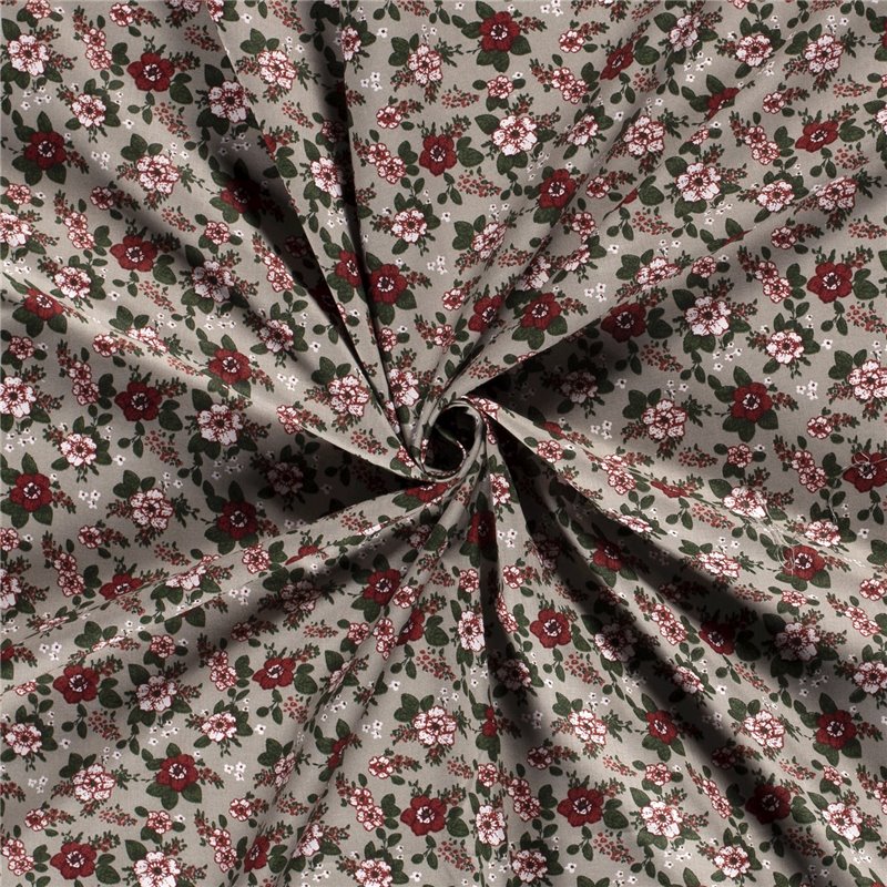 POPLIN MILLE FLEUR 6 FLOWERS