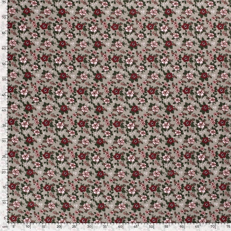 POPLIN MILLE FLEUR 6 FLOWERS