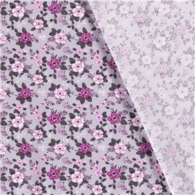 POPLIN MILLE FLEUR 6 FLOWERS