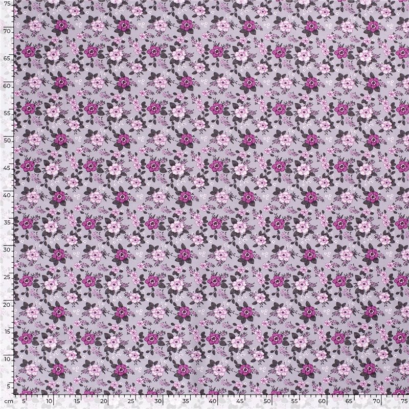 POPLIN MILLE FLEUR 6 FLOWERS