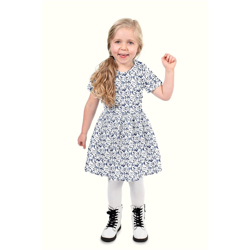 POPLIN MILLE FLEUR 6 FLOWERS