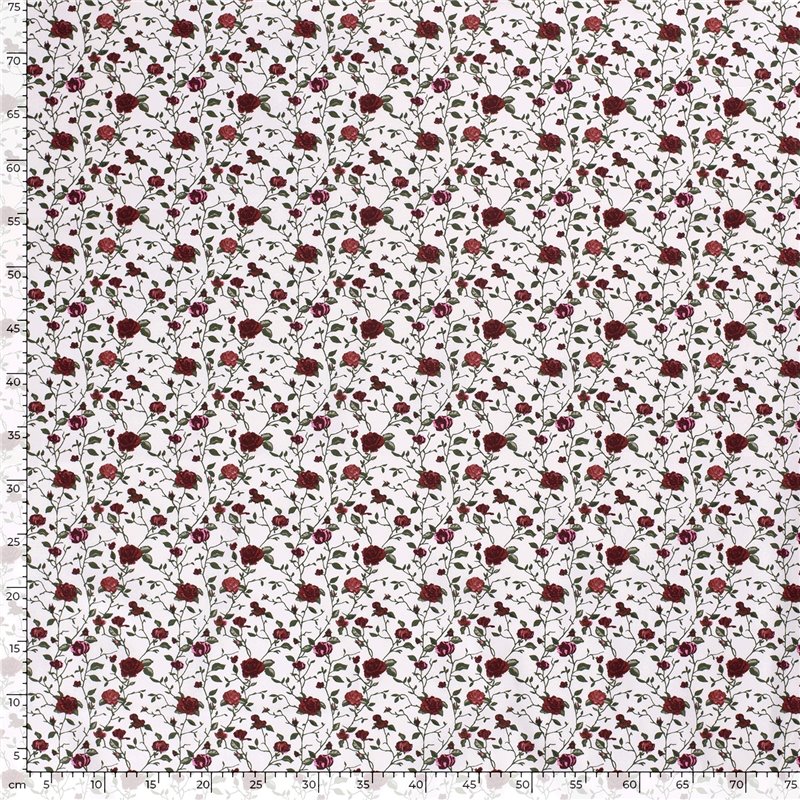 POPLIN MILLE FLEUR 6 FLOWERS
