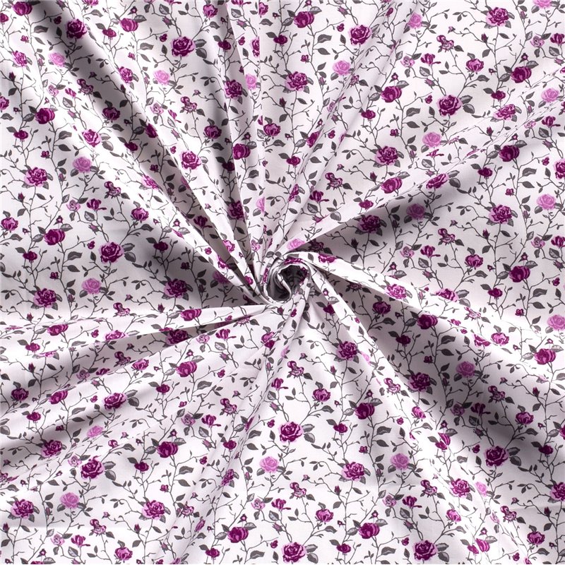 POPLIN MILLE FLEUR 6 FLOWERS