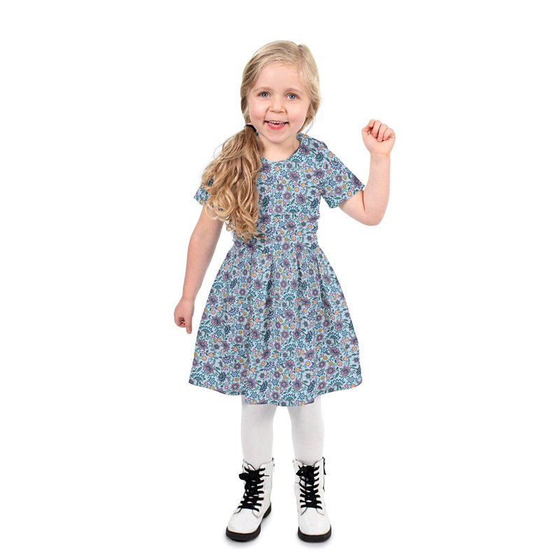 POPLIN MILLE FLEUR 8 FLOWERS BATIC