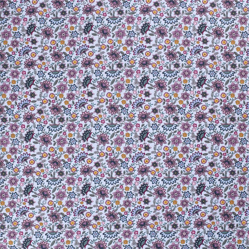POPLIN MILLE FLEUR 8 FLOWERS BATIC