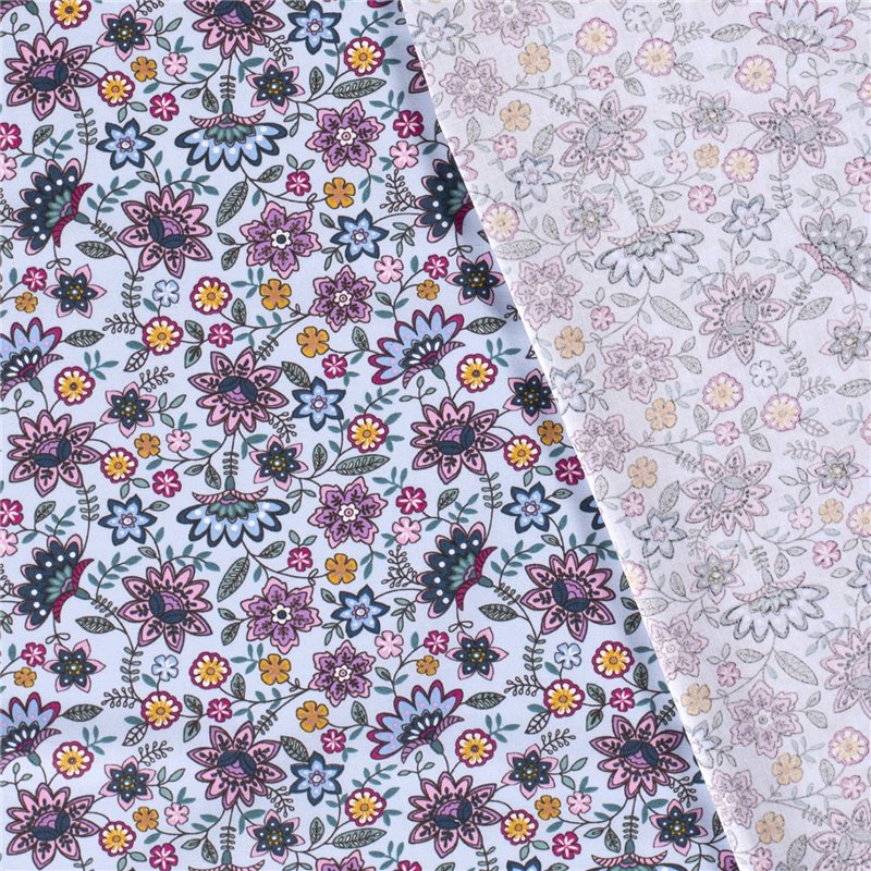 POPLIN MILLE FLEUR 8 FLOWERS BATIC