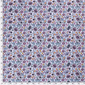 POPLIN MILLE FLEUR 8 FLOWERS BATIC