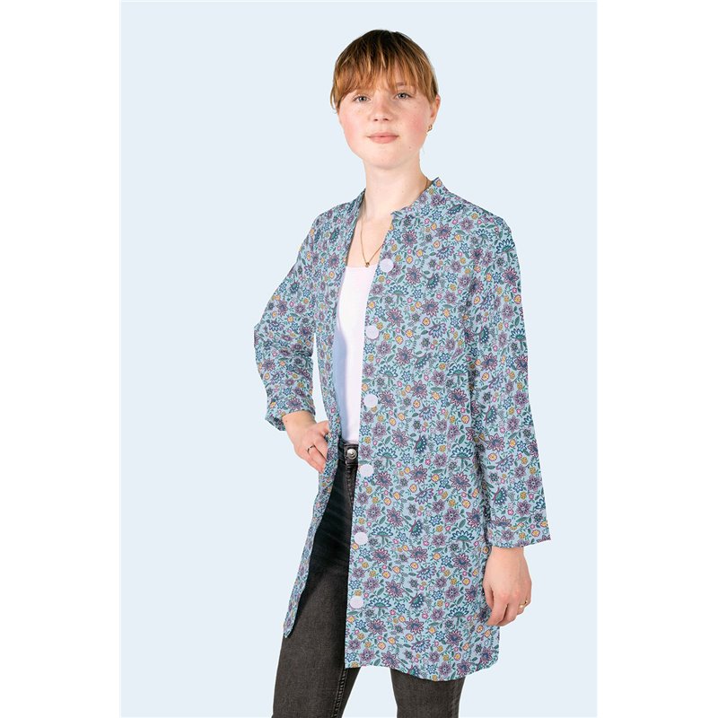 POPLIN MILLE FLEUR 8 FLOWERS BATIC