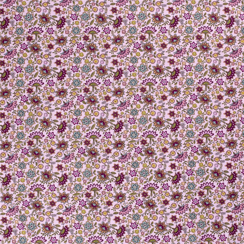 POPLIN MILLE FLEUR 8 FLOWERS BATIC