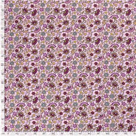 POPLIN MILLE FLEUR 8 FLOWERS BATIC