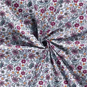 POPLIN MILLE FLEUR 8 FLOWERS BATIC