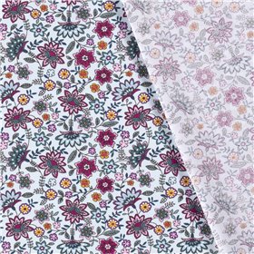 POPLIN MILLE FLEUR 8 FLOWERS BATIC