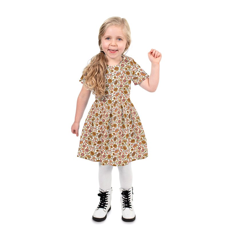 POPLIN MILLE FLEUR 8 FLOWERS BATIC