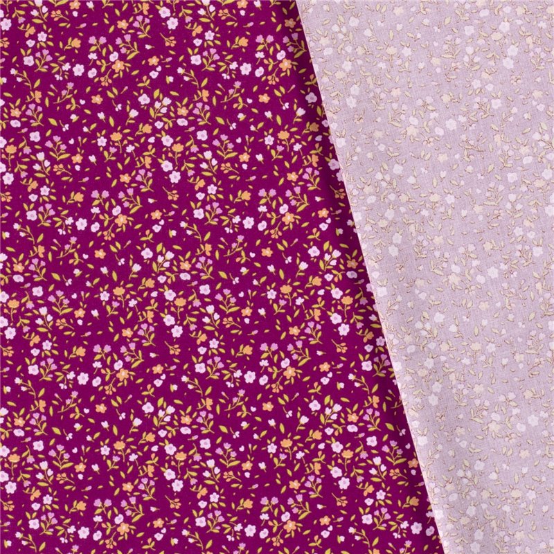 POPLIN MILLE FLEUR 8 FLOWERS