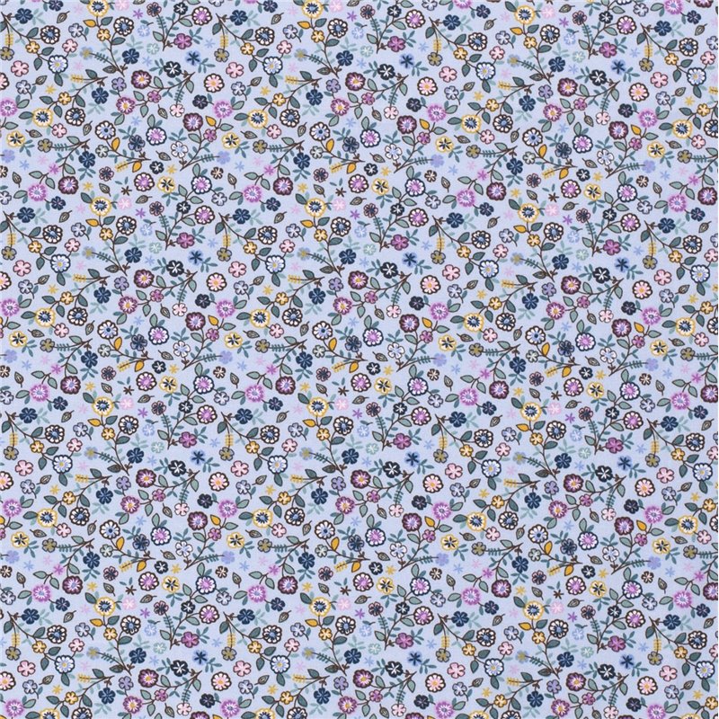 POPLIN MILLE FLEUR 8 FLOWERS