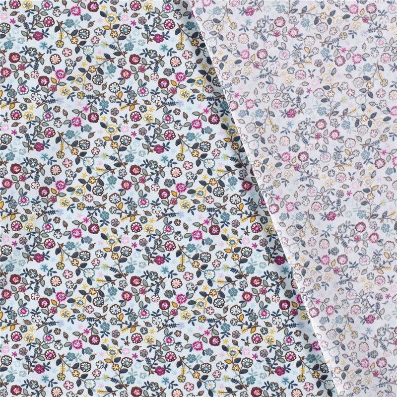 POPLIN MILLE FLEUR 8 FLOWERS