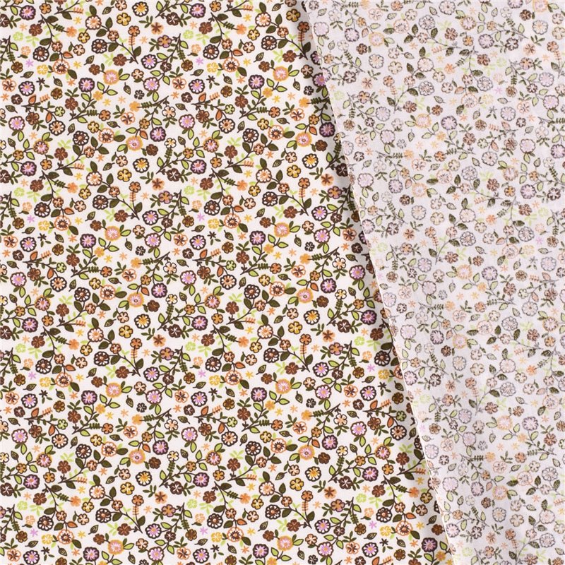 POPLIN MILLE FLEUR 8 FLOWERS
