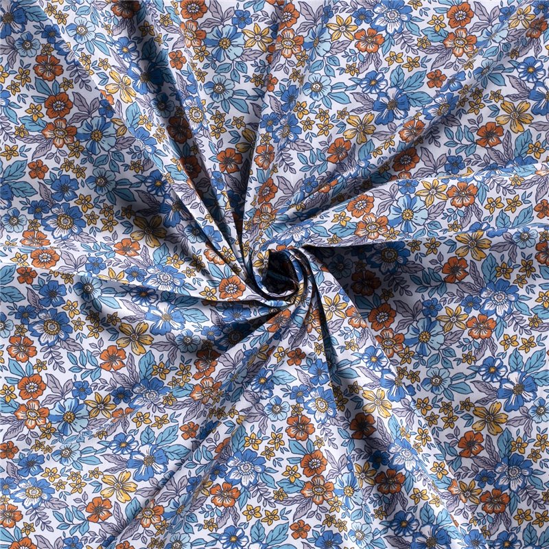 POPLIN MILLE FLEUR 9 FLOWERS
