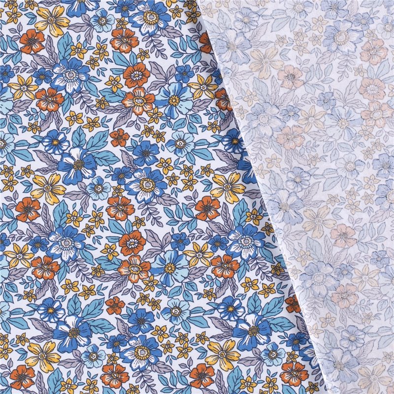 POPLIN MILLE FLEUR 9 FLOWERS