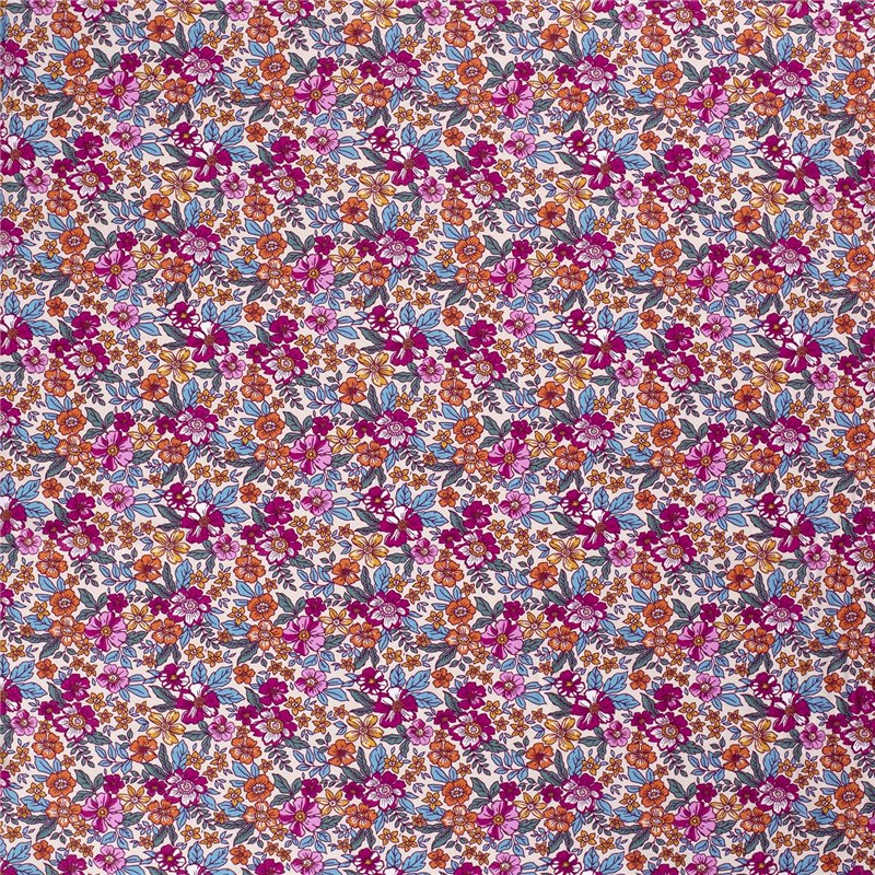 POPLIN MILLE FLEUR 9 FLOWERS