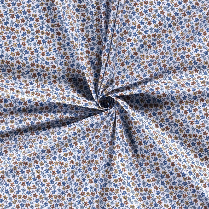 POPLIN MILLE FLEUR 9 FLOWERS